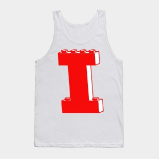 THE LETTER I, Customize My Minifig Tank Top